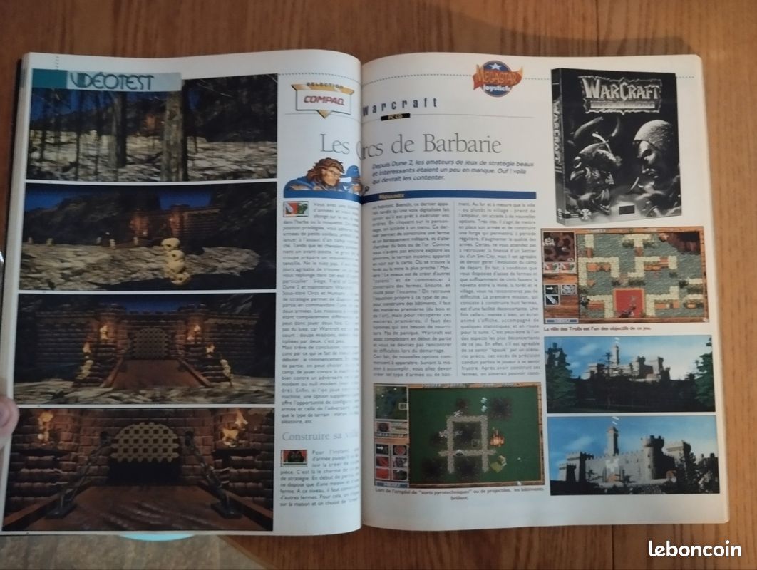 Magazine Joystick N°56 (Janvier 1995) Wing Commander III, Warcraft, Star Wars (image 8)