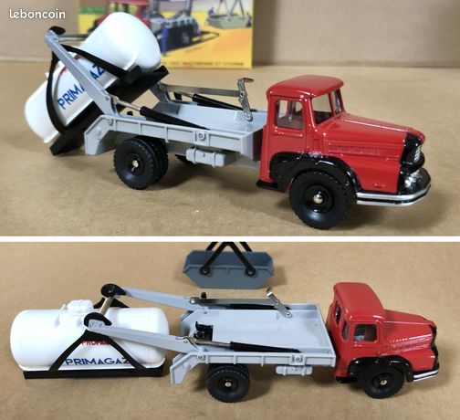Dinky Toys 805 - Camion UNIC Multibenne et Citerne 1:43, Atlas - Collection
