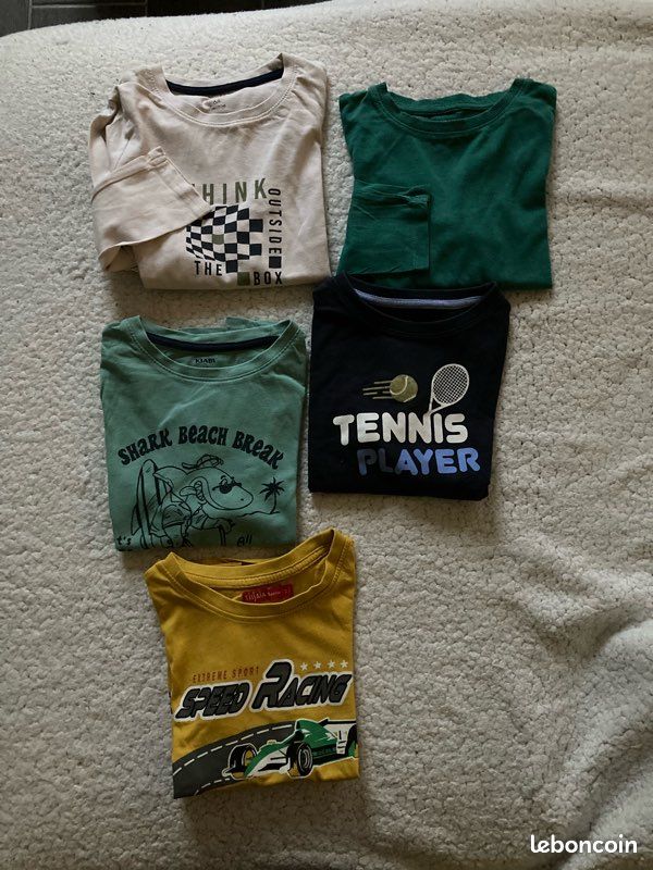 Lot de t-shirting garçon Kiabi taille :5/6 ans (image 7)
