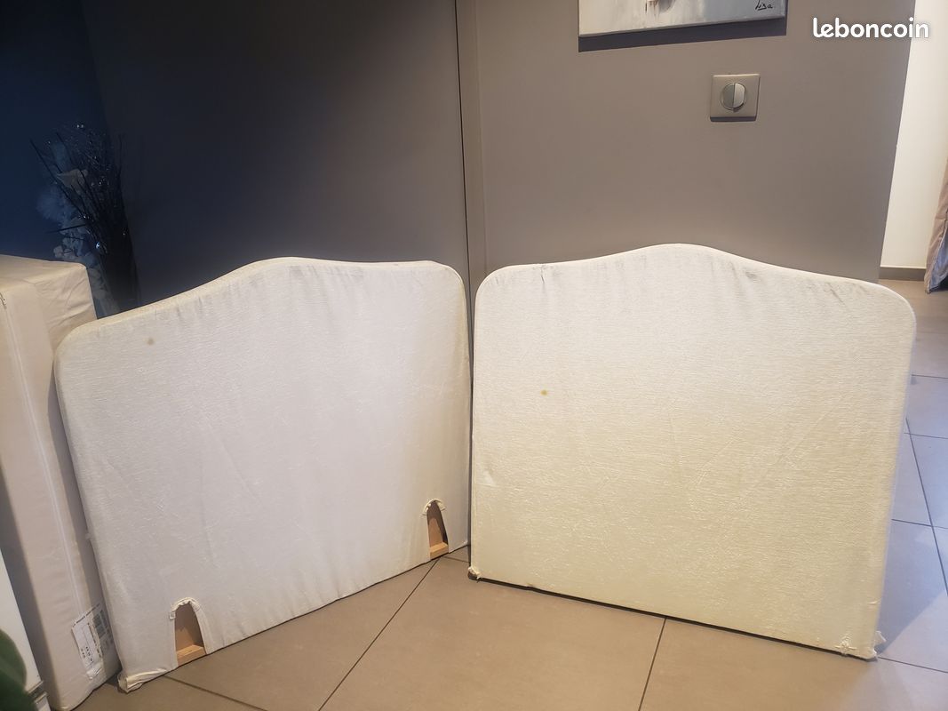 2 Têtes de lit à recouvrir en tissu (image 2)