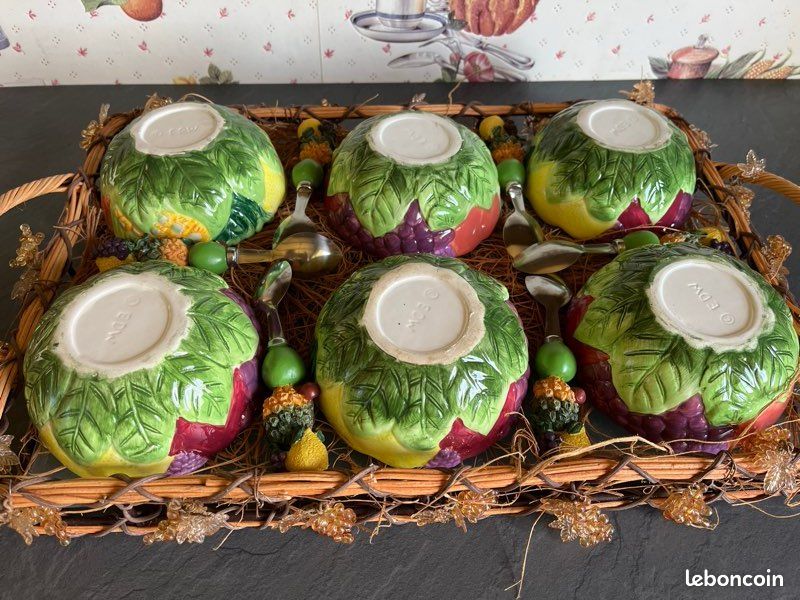 Ensemble coupelles à fruits (image 2)