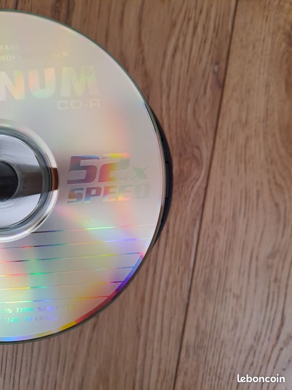 Lot de CD compact enregistrable 52x (image 3)