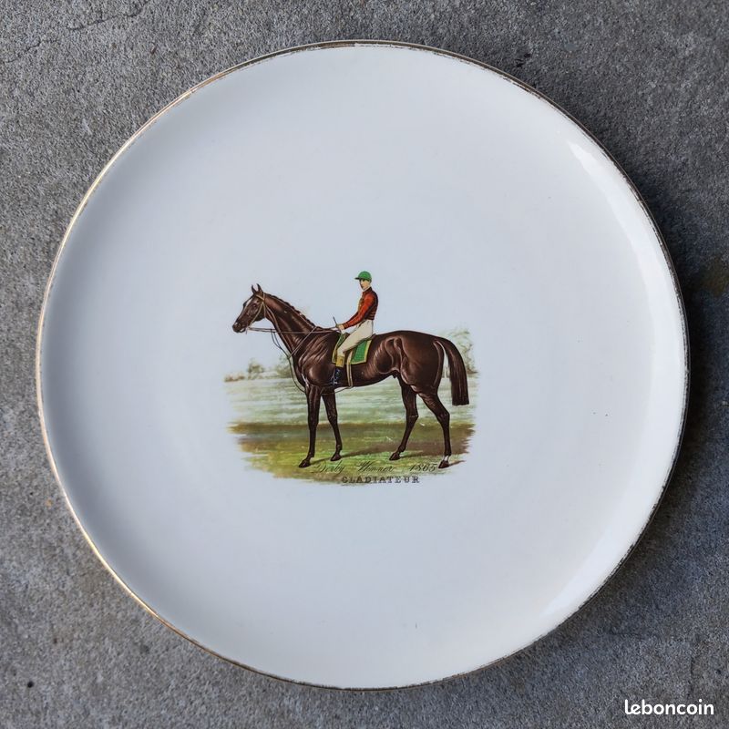Lot assiettes Derby Winner (image 2)