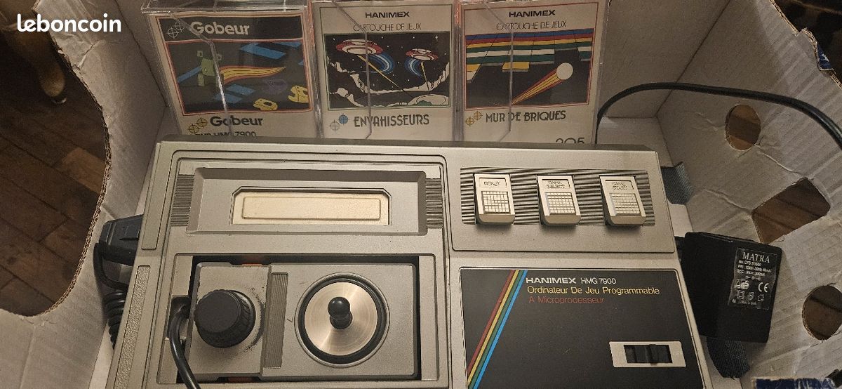 Boite en état exceptionnel : Console HMG 7900 style Epoch Cassette Vision | UK