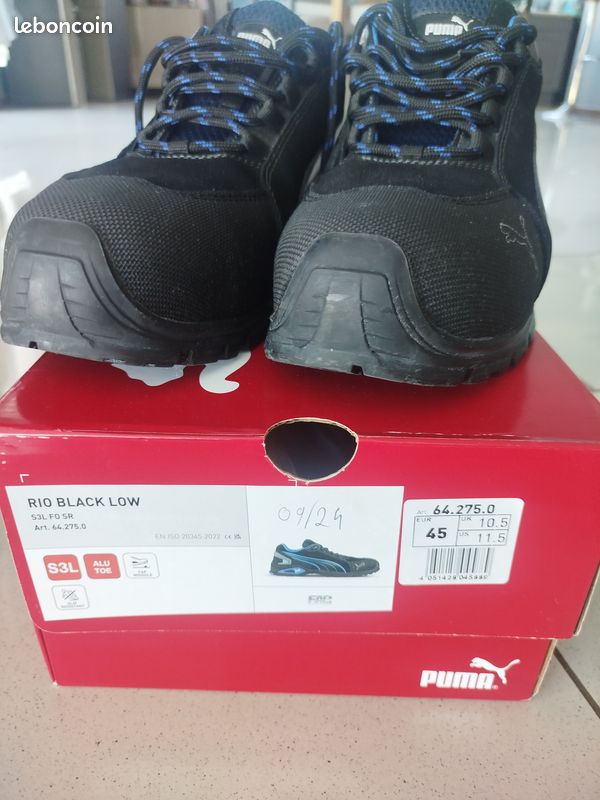 Chaussures de sécurité Puma Rio Black Low (image 2)
