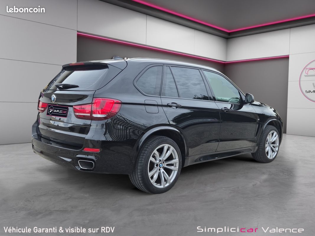 BMW X5 30 XD 7PLACES M SPORT 258Ch Toit ouvrant Cam 360° Harman Kardon Affichage tête haute ACC Garantie 12 mois (image 3)