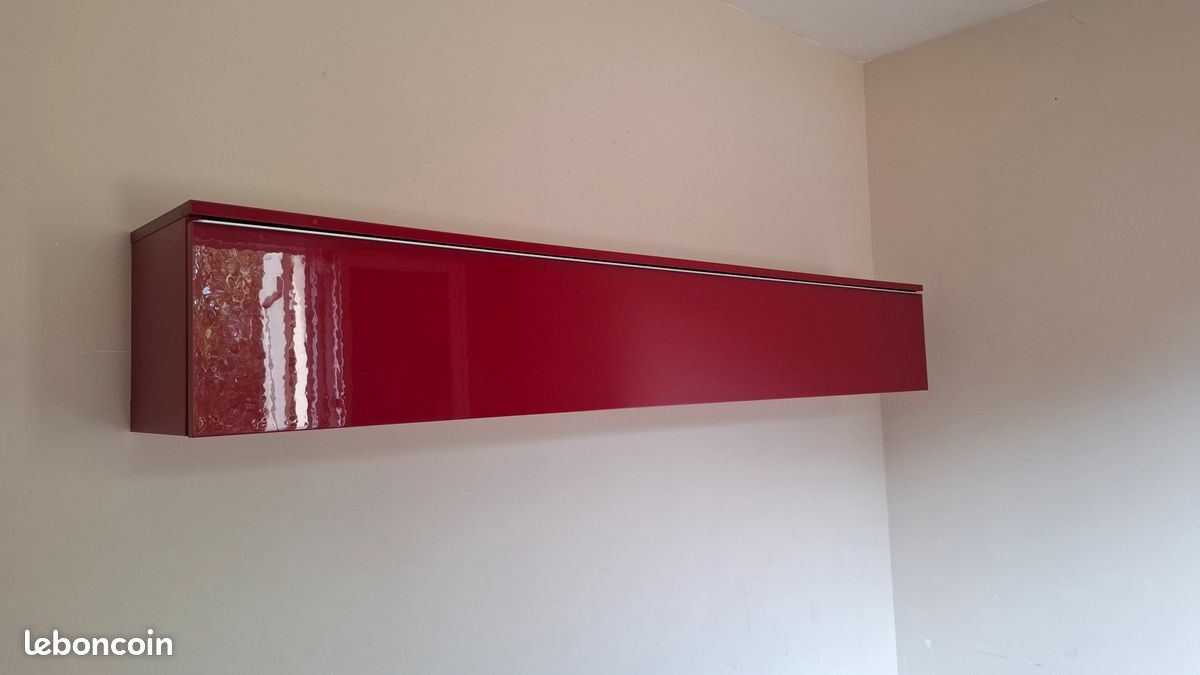 Meuble haut / Caisson mural IKEA rouge brillant (image 3)