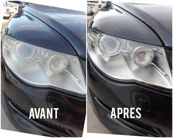 Kit De Polissage Pour Phares De Voiture – Liquide Réparateur 800 G Contre Le Jaunissement Et Les Rayures