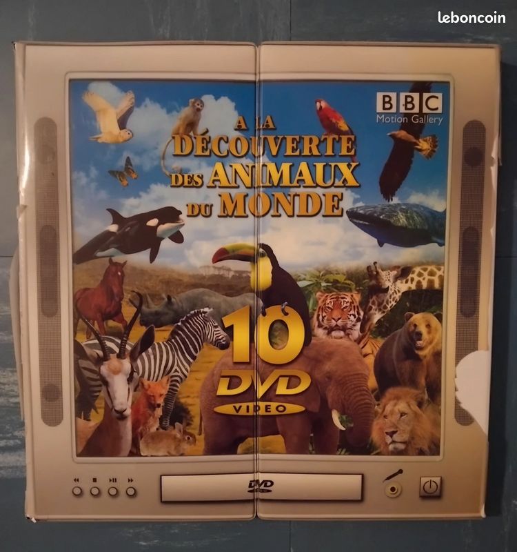 10 DVD "À la Découverte des Animaux du Monde" (image 1)