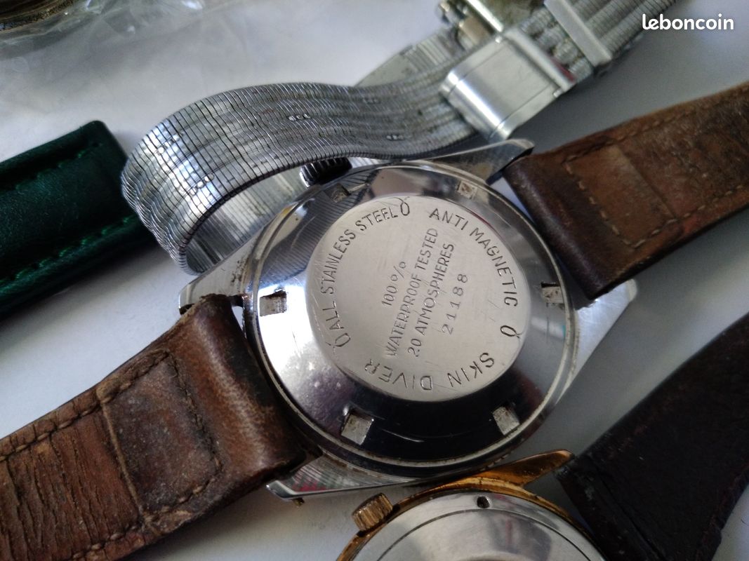 Lot de montres vintages mécaniques (image 13)