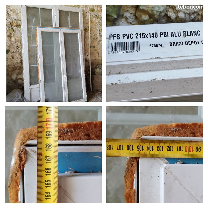 Fenêtre, porte fenêtre, porte en bois (image 1)