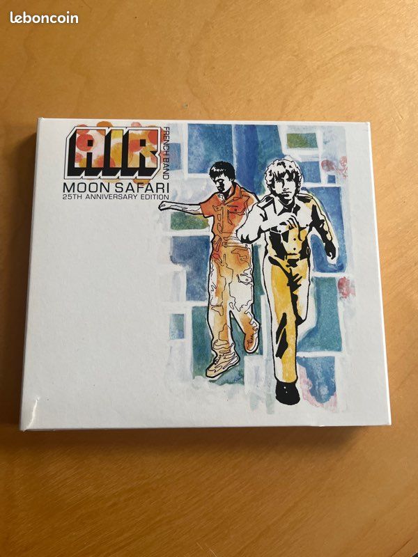 Coffret digipack cd plus bleu ray air moon safari 25th