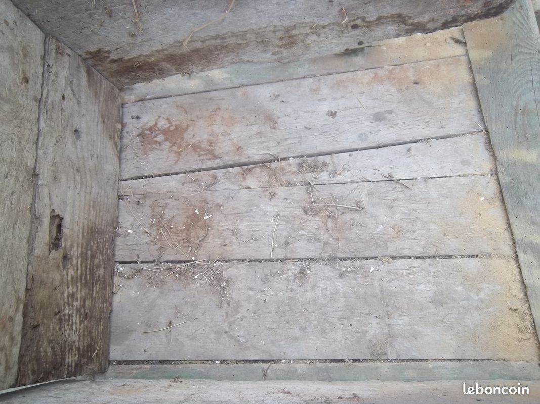 Brouette ancienne en bois (image 4)