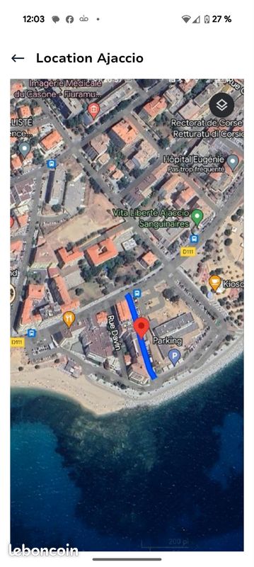 Appartement a louer ajaccio - 57 m2 - Surfyn