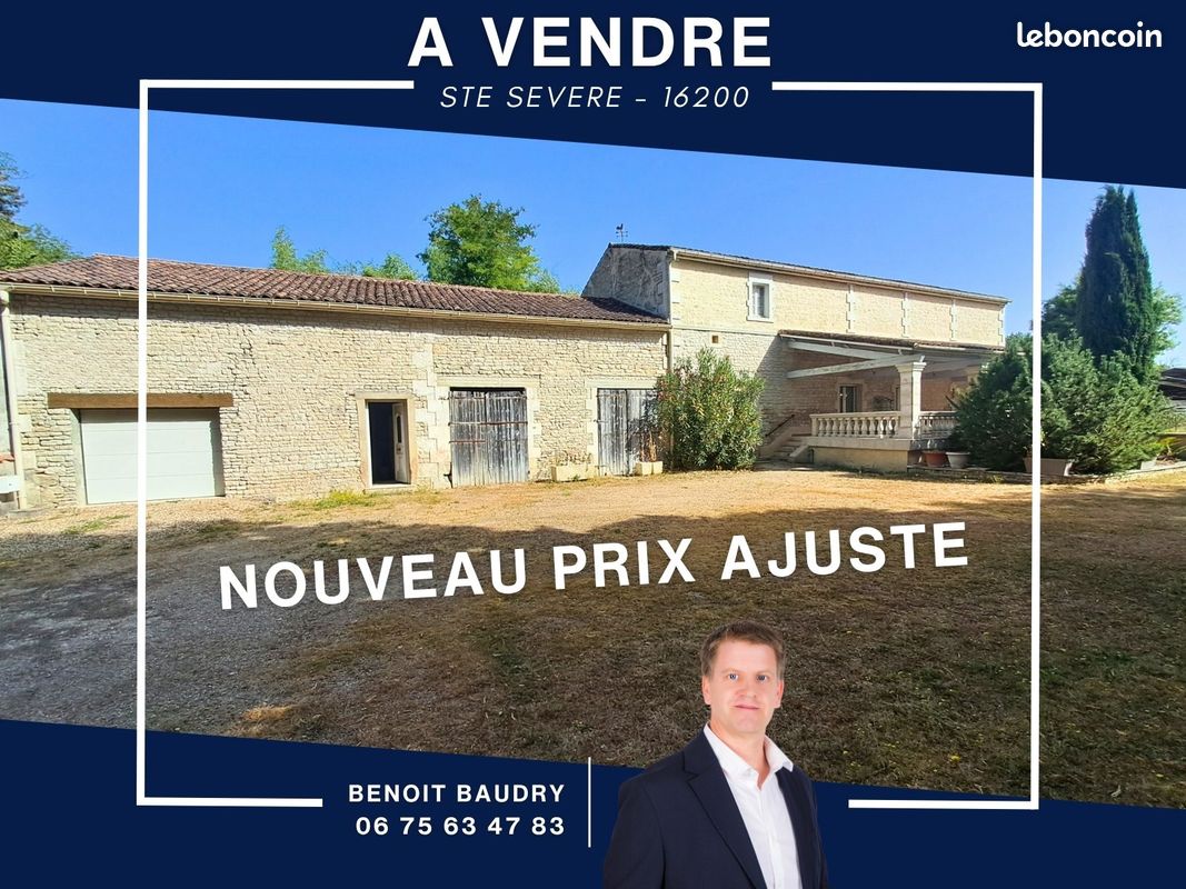 Maison 4 pièces 100 m² · à Sainte-Sévère · 100 m² · 200 000 €