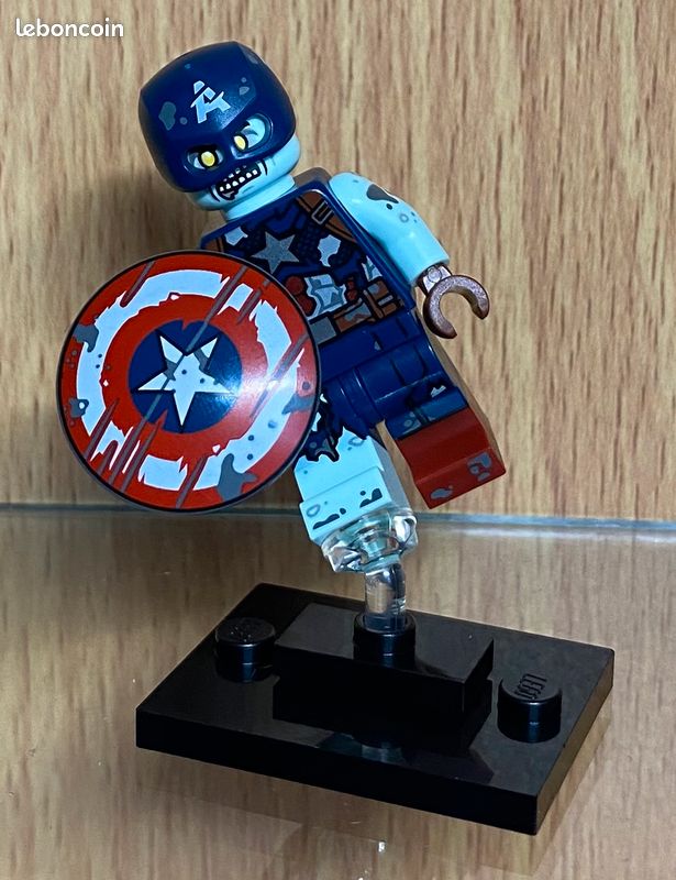 America Shield Lego Capitan America Zombie Marvel Studios Lego