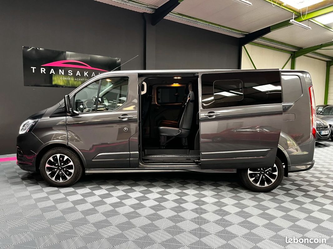 Ford transit custom cabine approfondie 320 l1h1 2.0 ecoblue 185 sport (image 7)