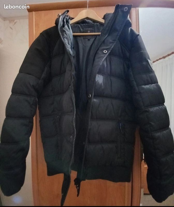 Kaporal Doudoune Homme Allo – 100% Polyester Recyclé – Chaleur & Style Éco-responsable – Coupe Regular