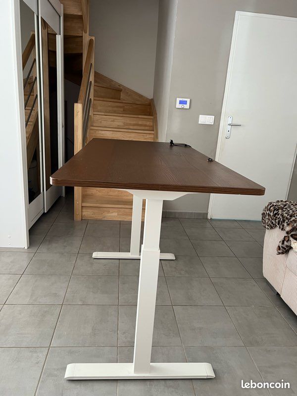Bureau assis/debout, électrique, 140x70 cm (image 2)