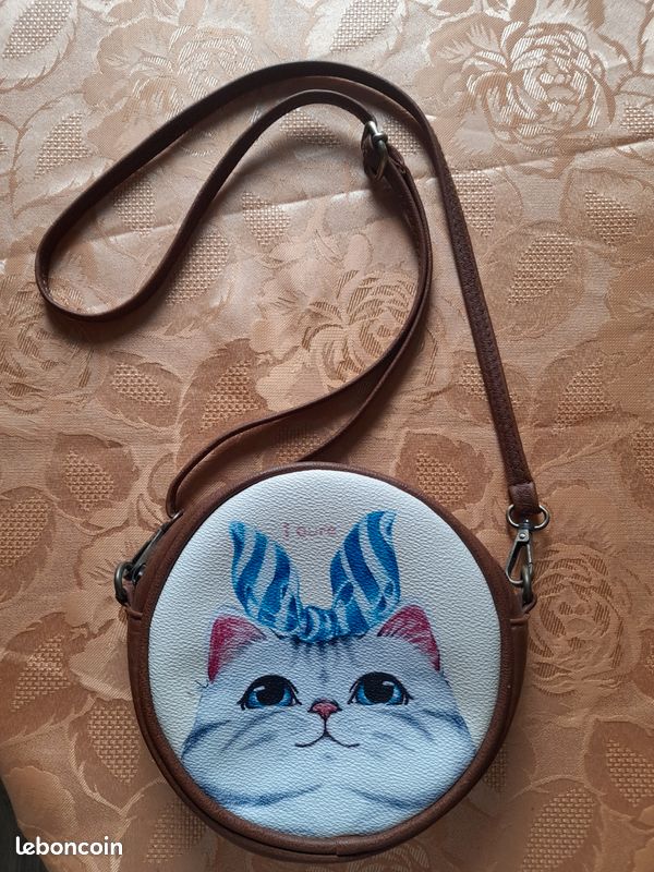 Sac à bandoulière Chat (image 2)