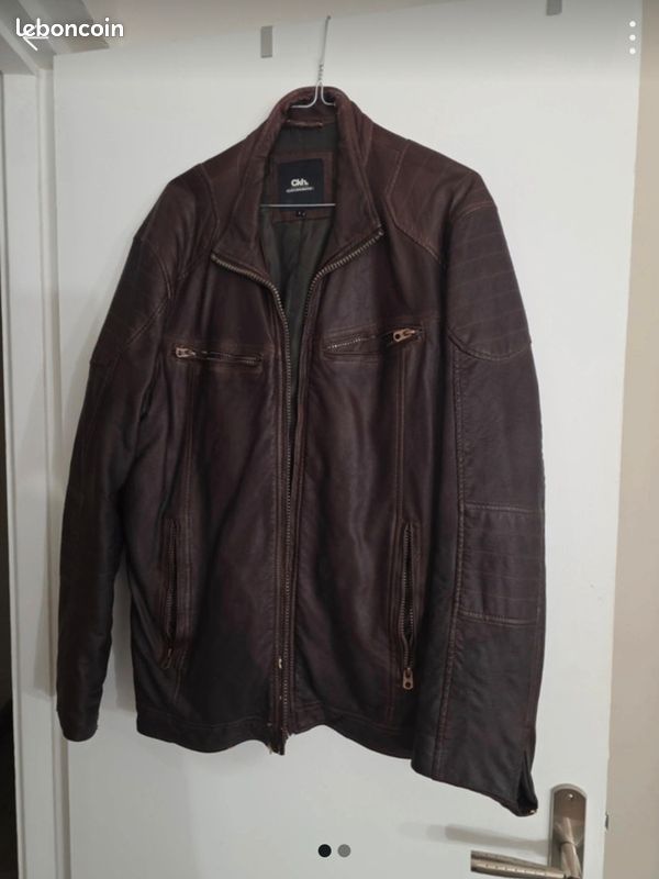 Blouson look cuir (image 1)