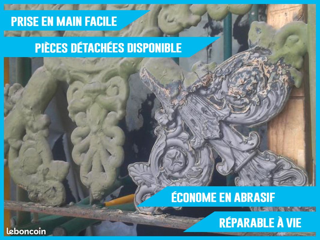 AEROCAP 1001 – Sableuse Aerogommeuse pour Rénovation (image 4)