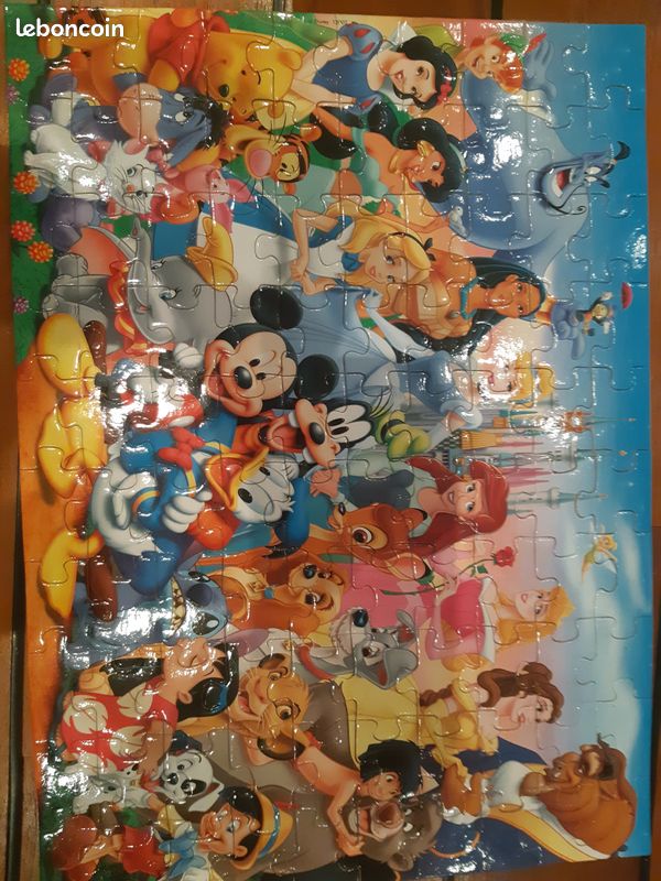 Super Puzzle bois 100 pièces DISNEY (image 2)