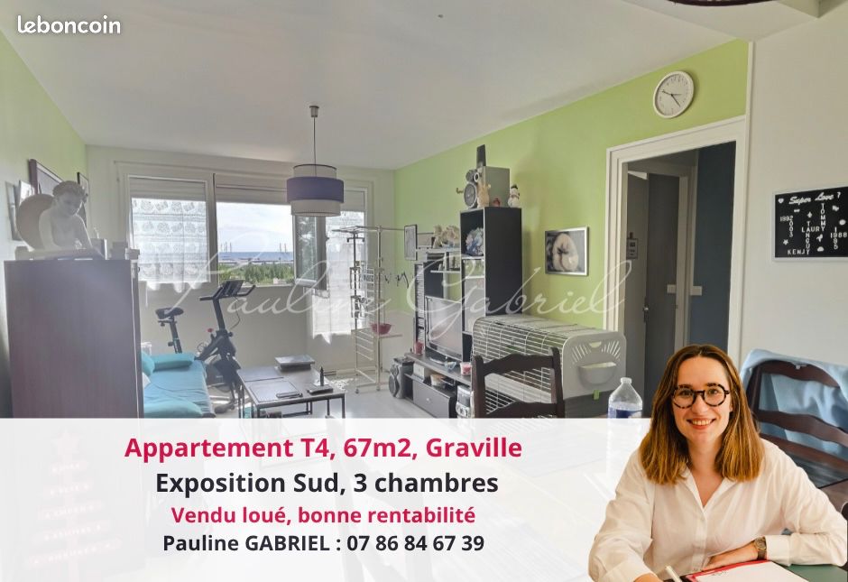 Appartement 4 pièces 67 m² · au Havre · 67 m² · 89 000 €