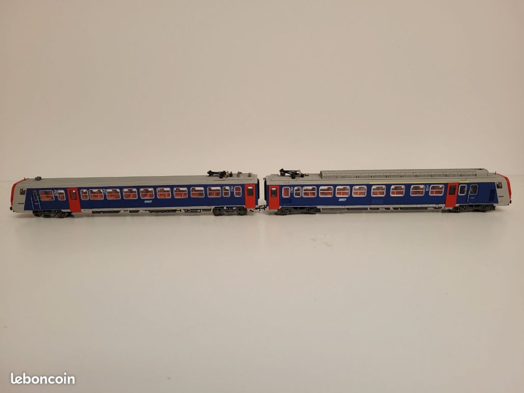 Train wagon N°8622 automotrice Z2 Jouef Ho (image 4)