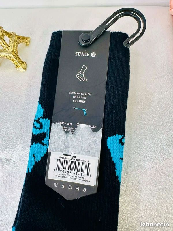 Chaussettes Santa Cruz Screaming 50 - Blanches - Neuves