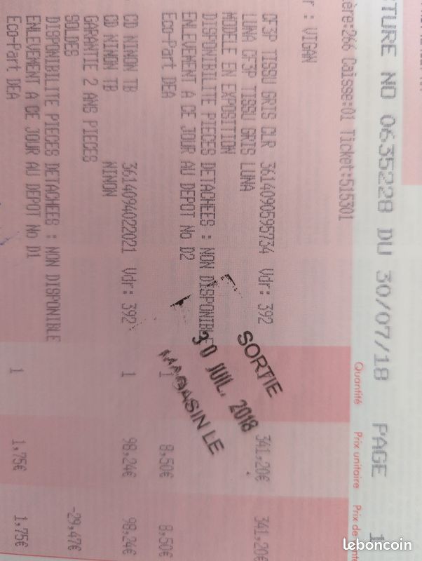 Vente Canapé 150 euros (image 6)
