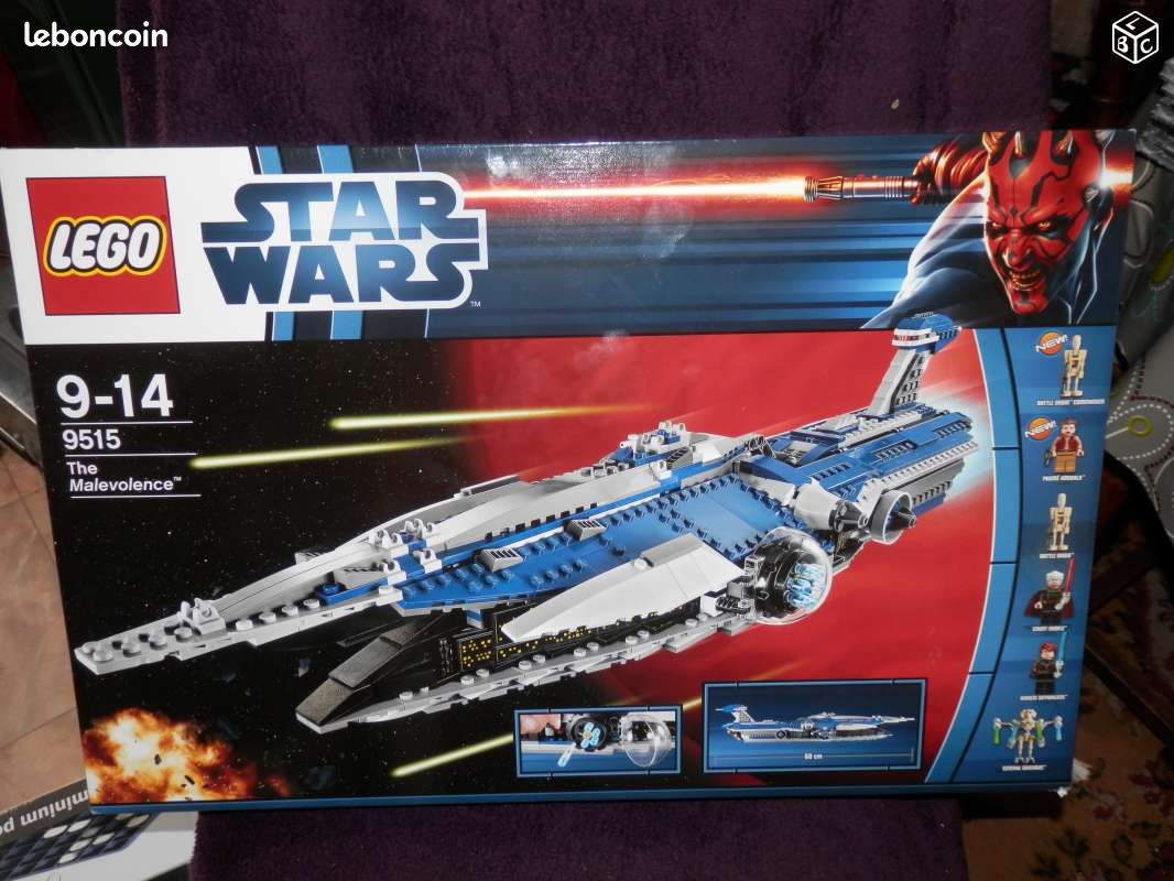 Lego star wars N°9515 "The Malevolence" Neuf (image 1)