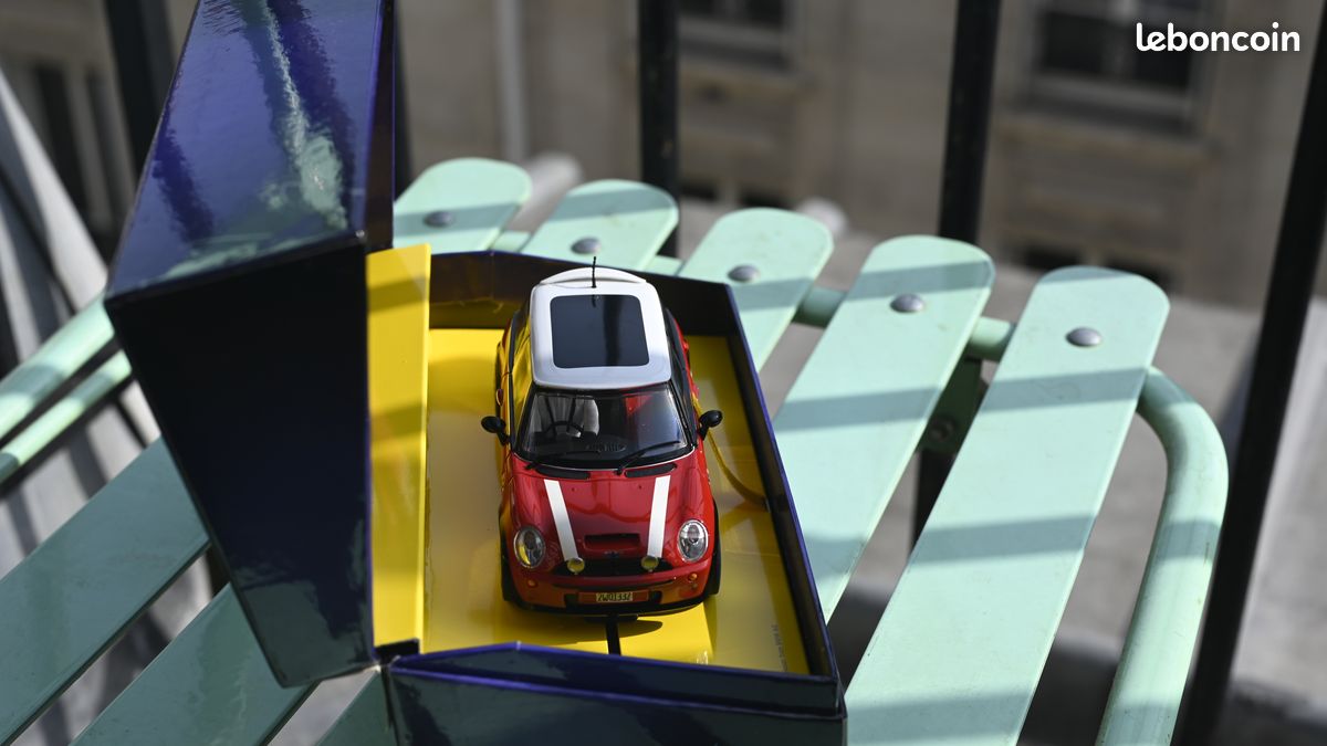 Scalextric Ancien Cooper C 58 – 1958, Bel état, Non Fonctionnel, Boîte Repro
