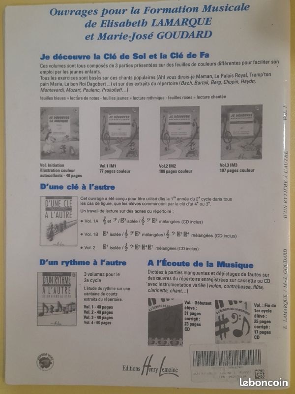Livre D'un rythme à l'autre volume 1 (image 2)
