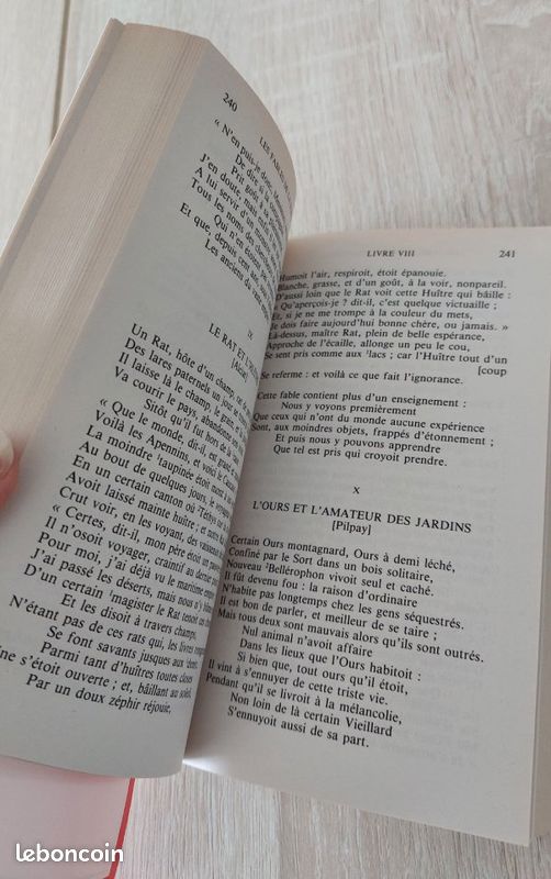 Livre de poche Jean de La Fontaine – Les Fables (image 4)