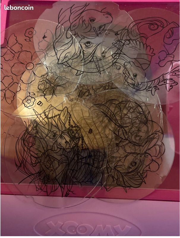 Artistique xoomy unicorne (image 3)