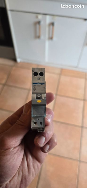 Disjoncteur hager MFS 702 neuf (image 1)