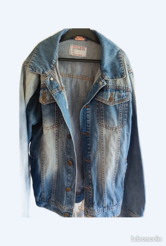 Blouson jean garçon taille 14 ans (image 1)