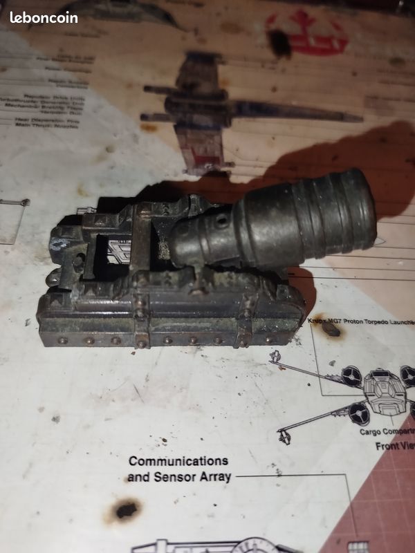 Petit canon taille crayon metal (image 1)