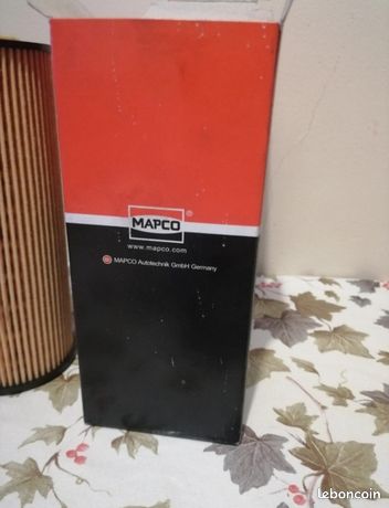 Mapco 64307 Filtro Olio A Cartuccia, Altezza 69 Mm, Diametro 64 Mm, Compatibile Con Citroën, Peugeot, Fiat, Volvo E Altri