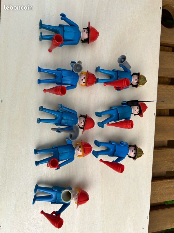 Figurines playmobil de pompiers et son camion (image 7)
