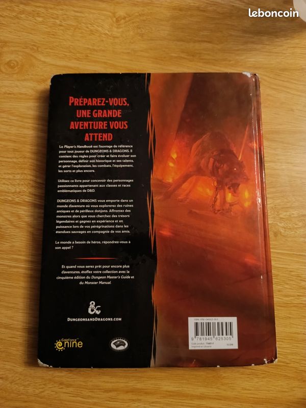 Acheter Dungeons & Dragons - Manuel des Joueurs 2024