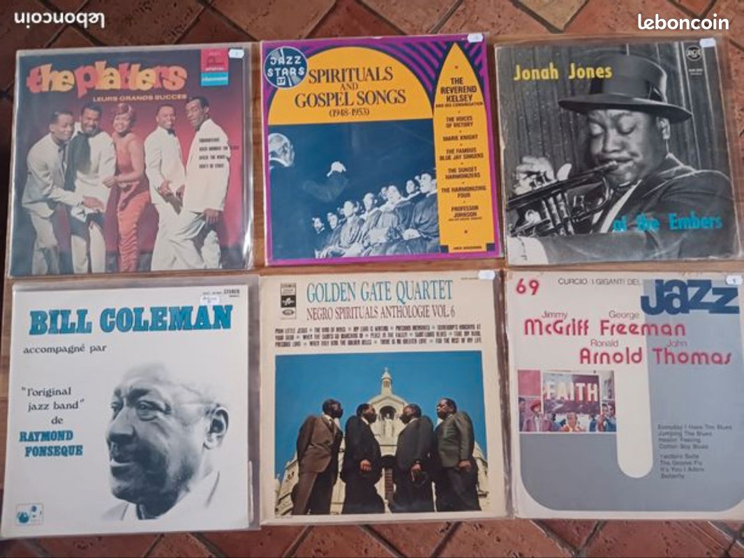 Lot de 6 disques vinyles (image 1)