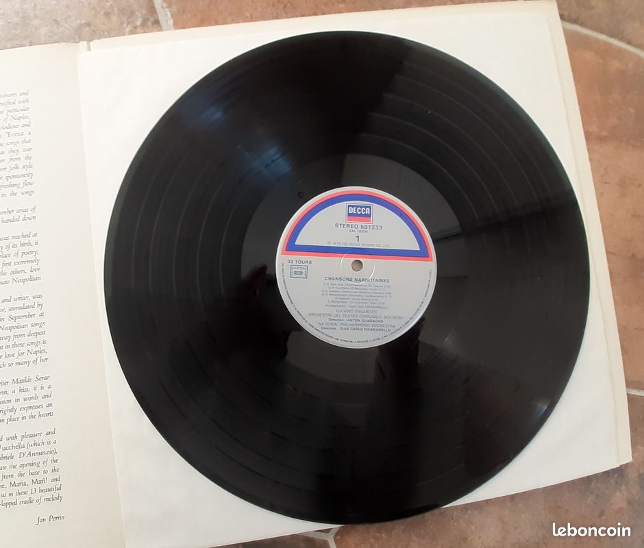 Lot de 4 albums vinyles 33 tr Pavarotti (image 3)