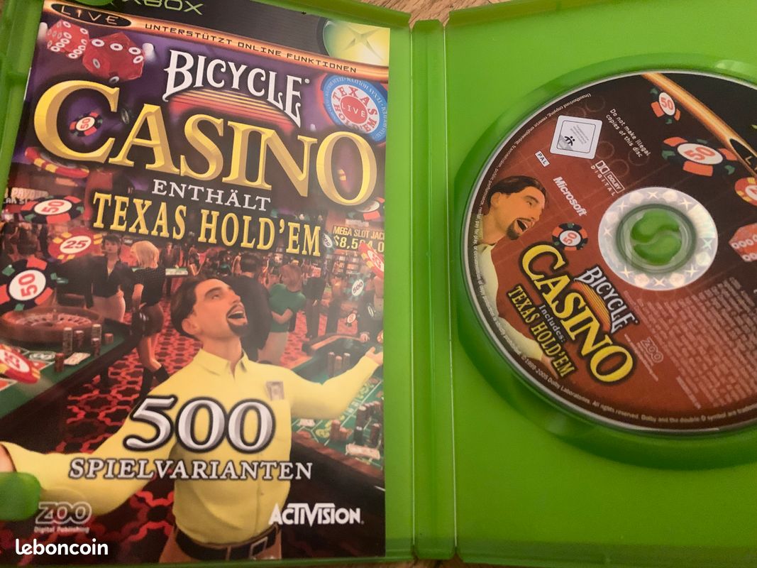 Vélo Casino Xbox – Complet, Original Microsoft, Bon état