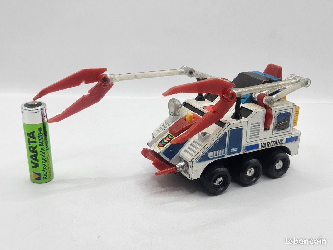 Mattel Popy Shogun Shigcon Jet 1978 – Véhicule Boîte Ouverte, état Correct