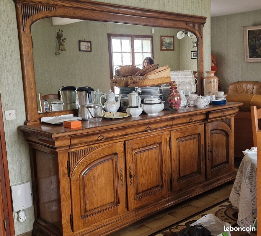 Buffet enfilade 4 porte + miroir (image 3)