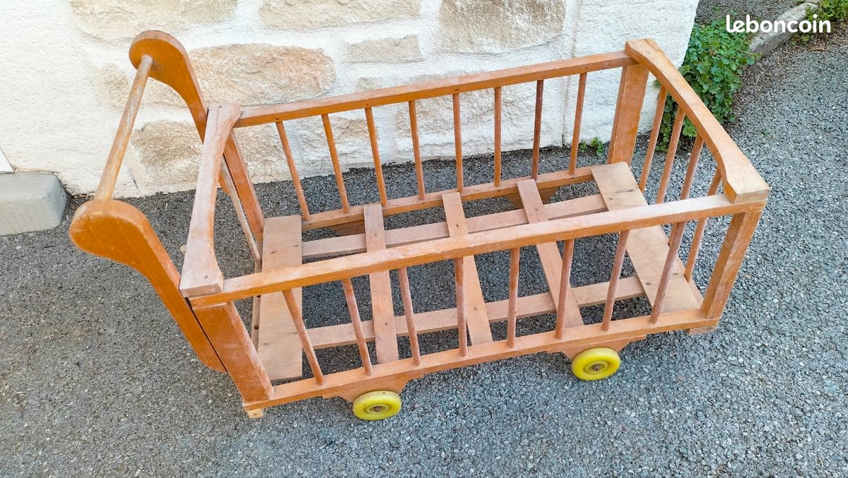 Lit évolutif - ZEFAN - Berceau pour bébé à roulettes - Hauteur et