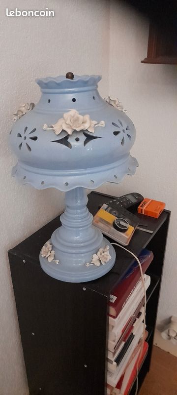 Lampe opaline (image 1)