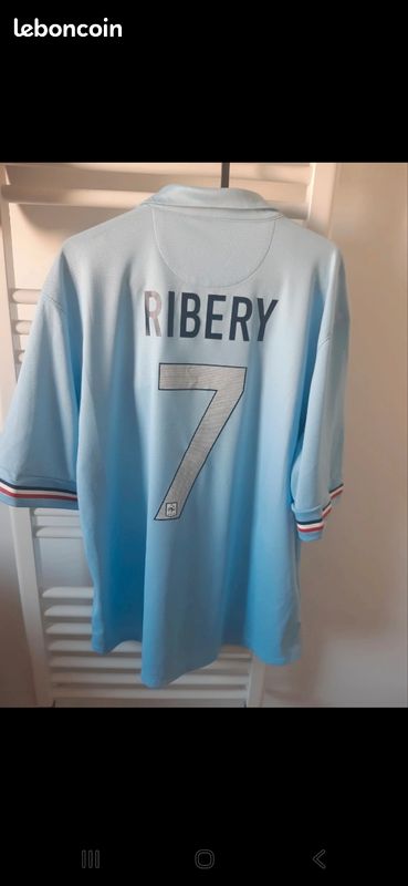 2012-13 France Maillot Extérieur Authentique Ribery #7 - 7/10 - (M